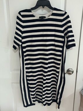 ann taylor t shirt dress Ann Taylor Green Shift T Shirt Dress with